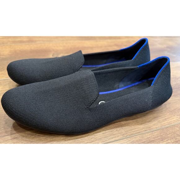 Rothy's The Lounge Loafer Flats in Black size 9.5 - Picture 2 of 7